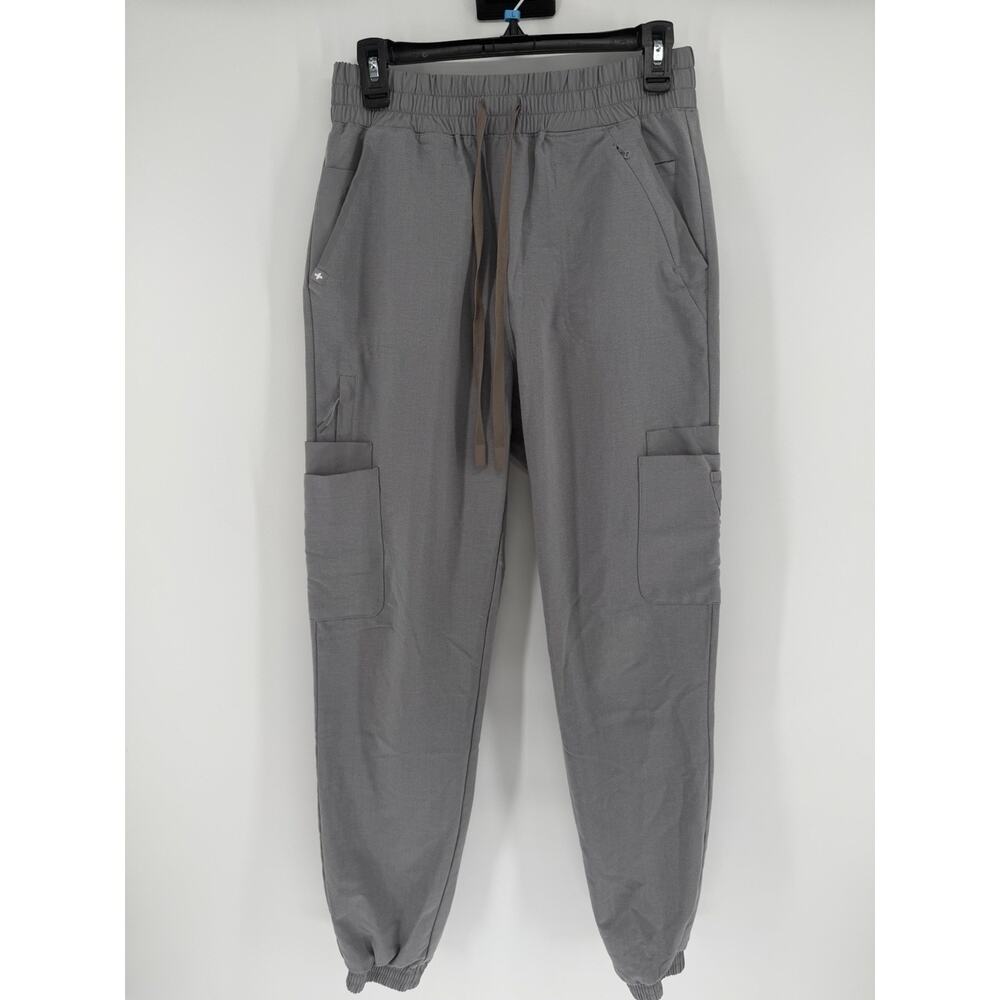 Figs Charlotte Scrub Joggers 21 Pocket in Space Gray Size Medium/Tall